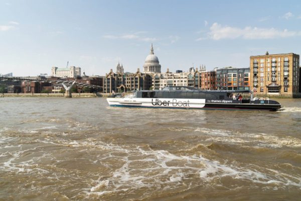 Uber-Boot London - Praktische Hop-on-Hop-off über das Wasser