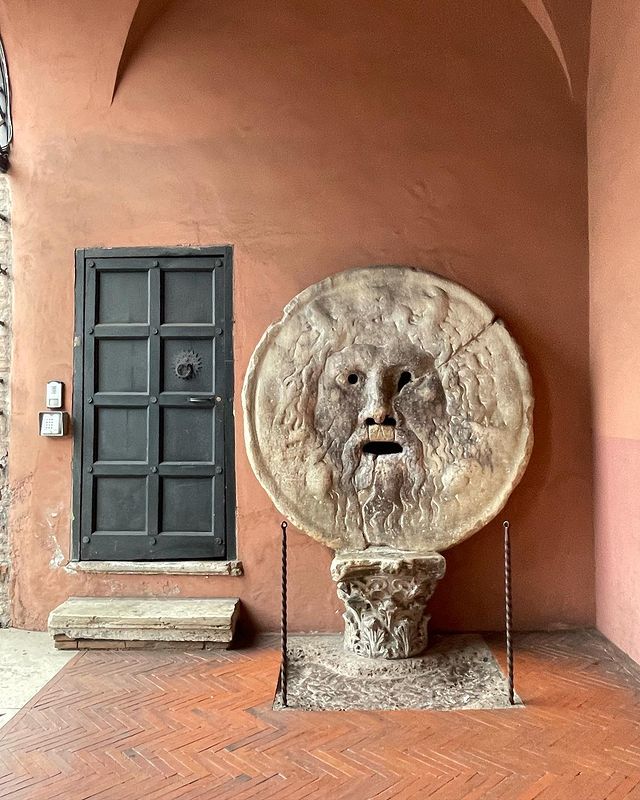 La Bocca della Verità am Wochenende in Rom
