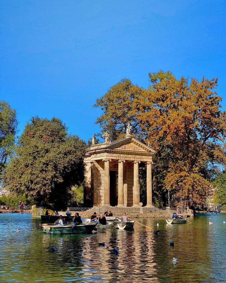 Ruderboot mieten Villa Borghese Rom