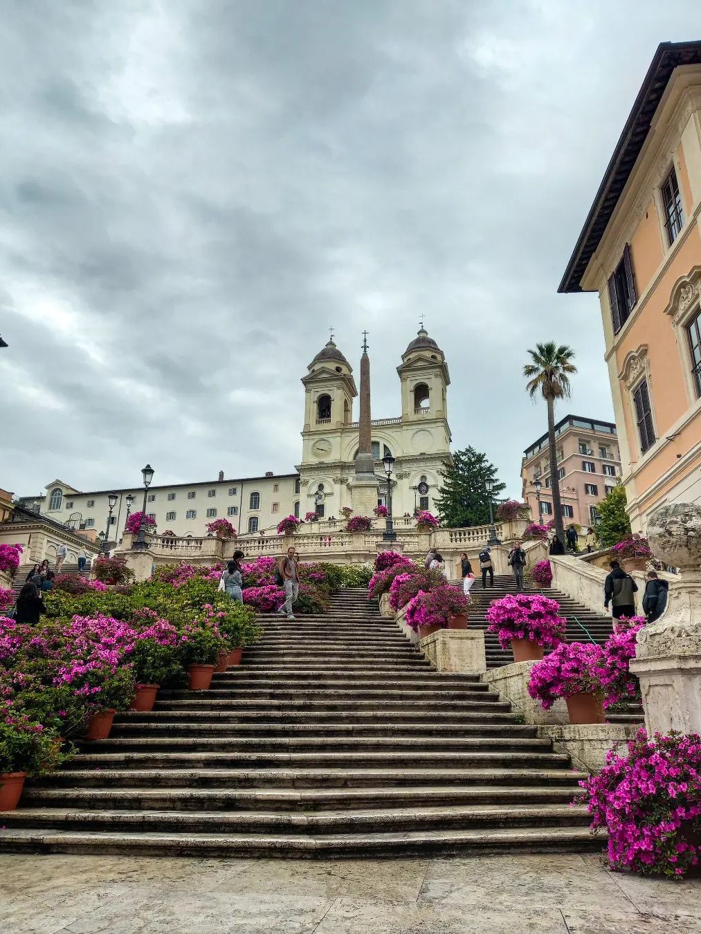 Spanische Treppen Blumen
