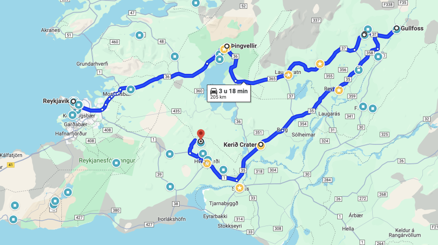 8-tägige Rundreise Island