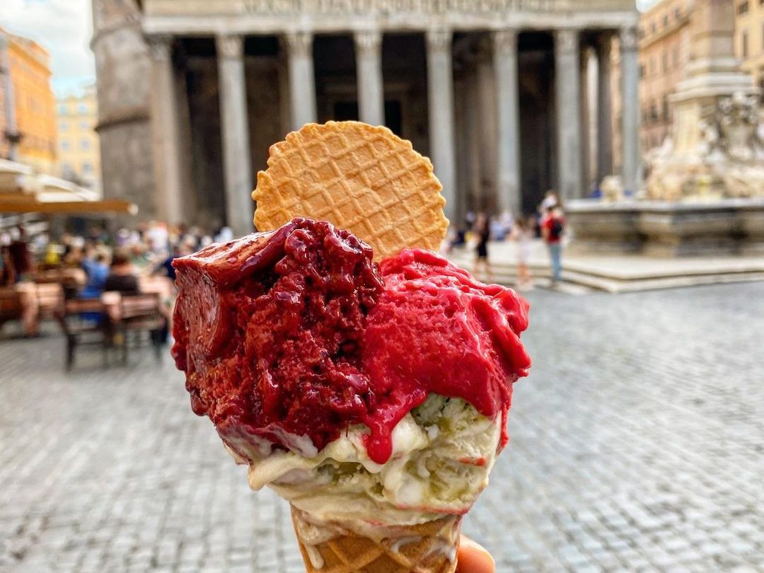 Bestes Eis in Rom Fiocco di Neve