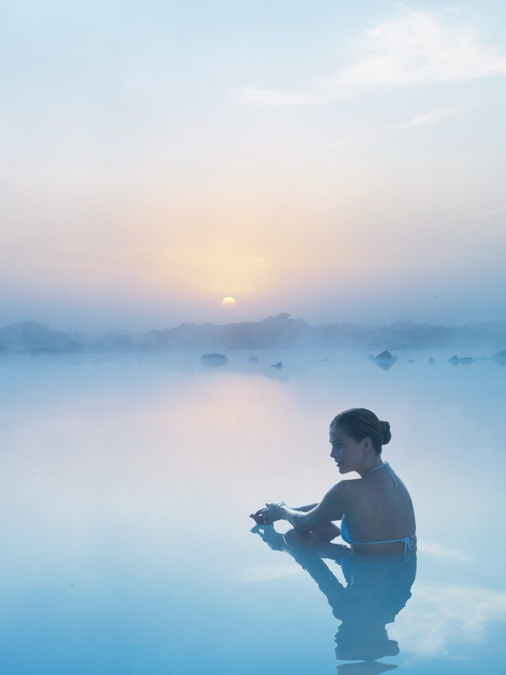 Blaue Lagune Island beste heiße Quellen
