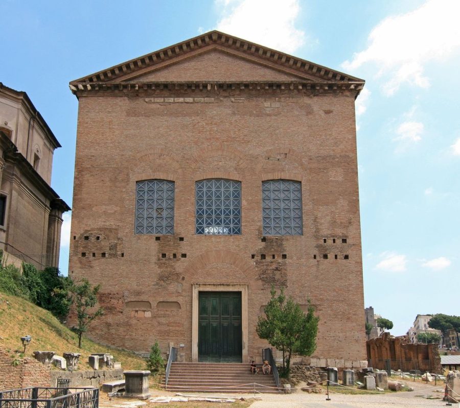 Curia Julia im Forum Romanum, Rom