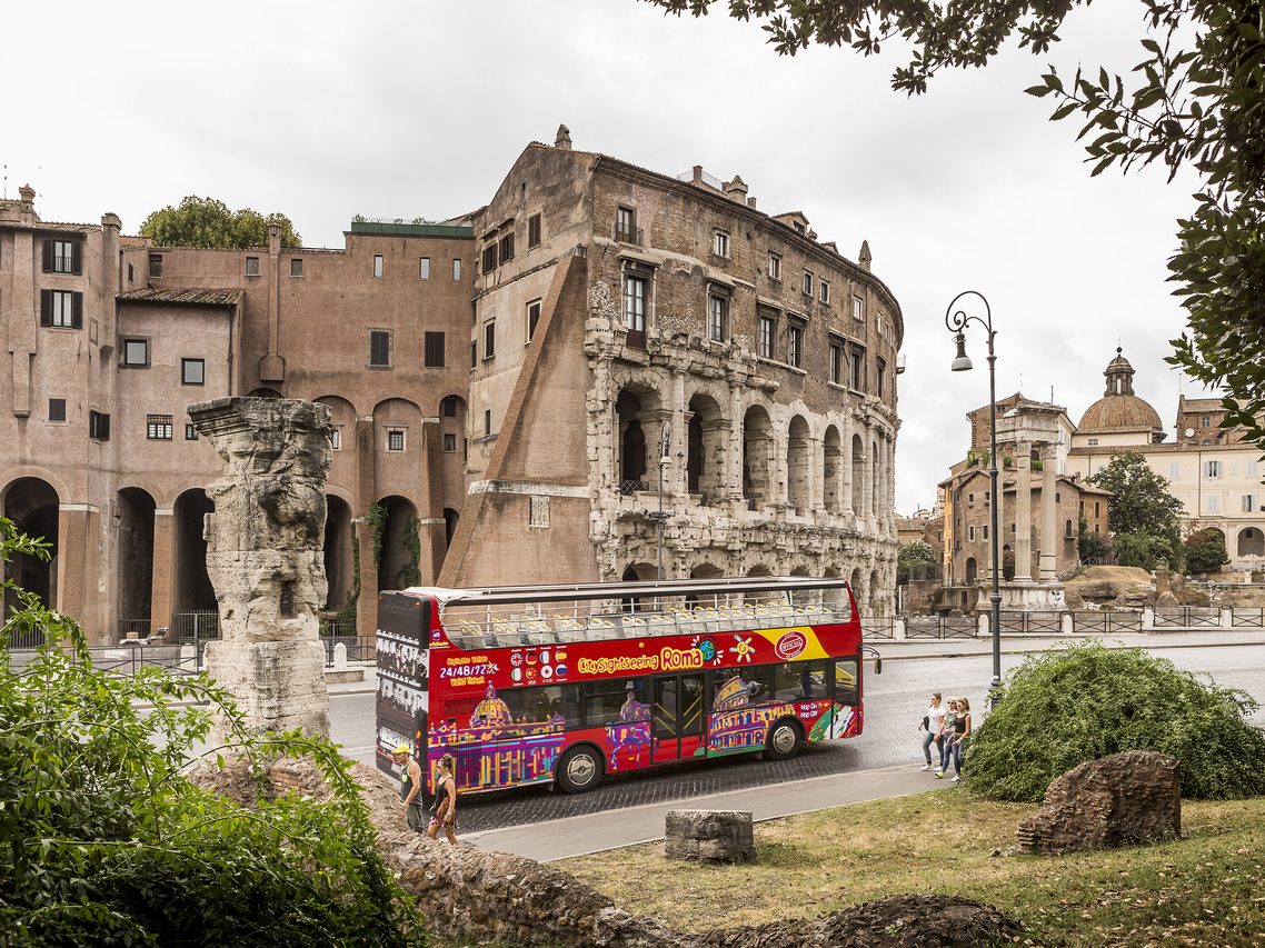 Hop-on-Hop-off-Bus in Rom