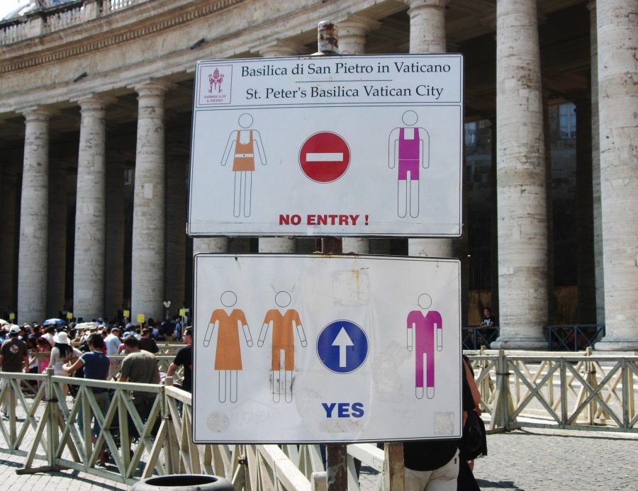 Kledingvoorschriften Vaticaanstad bezoeken