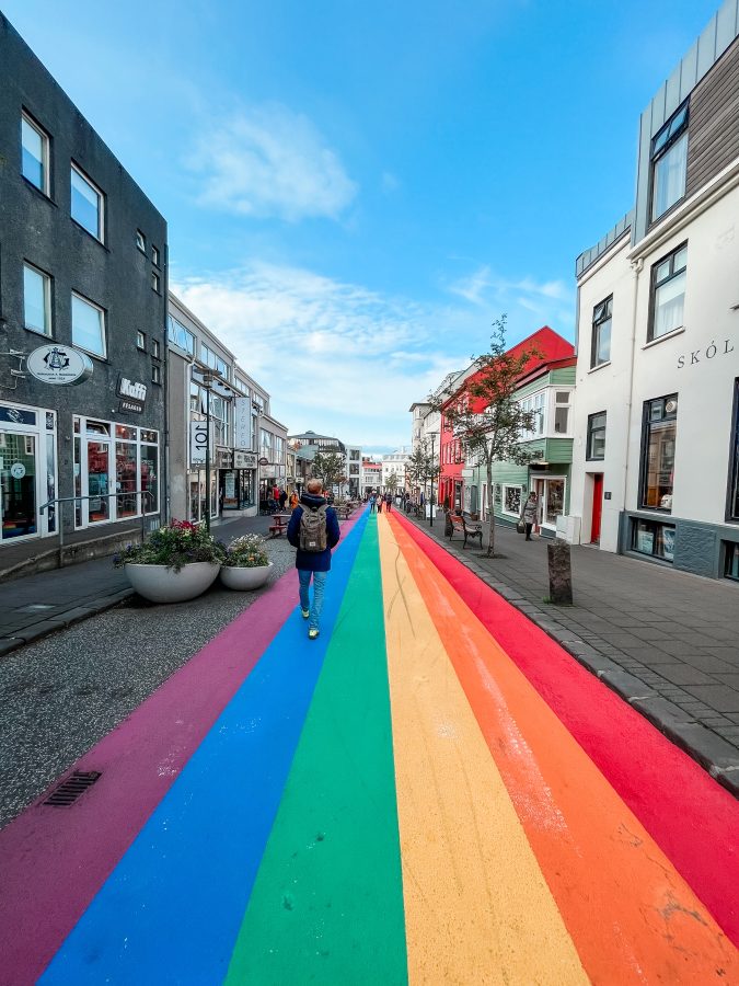 Regenbogenstraße Reykjavik