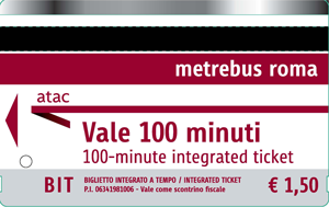 Tickets für die Metro in Rom