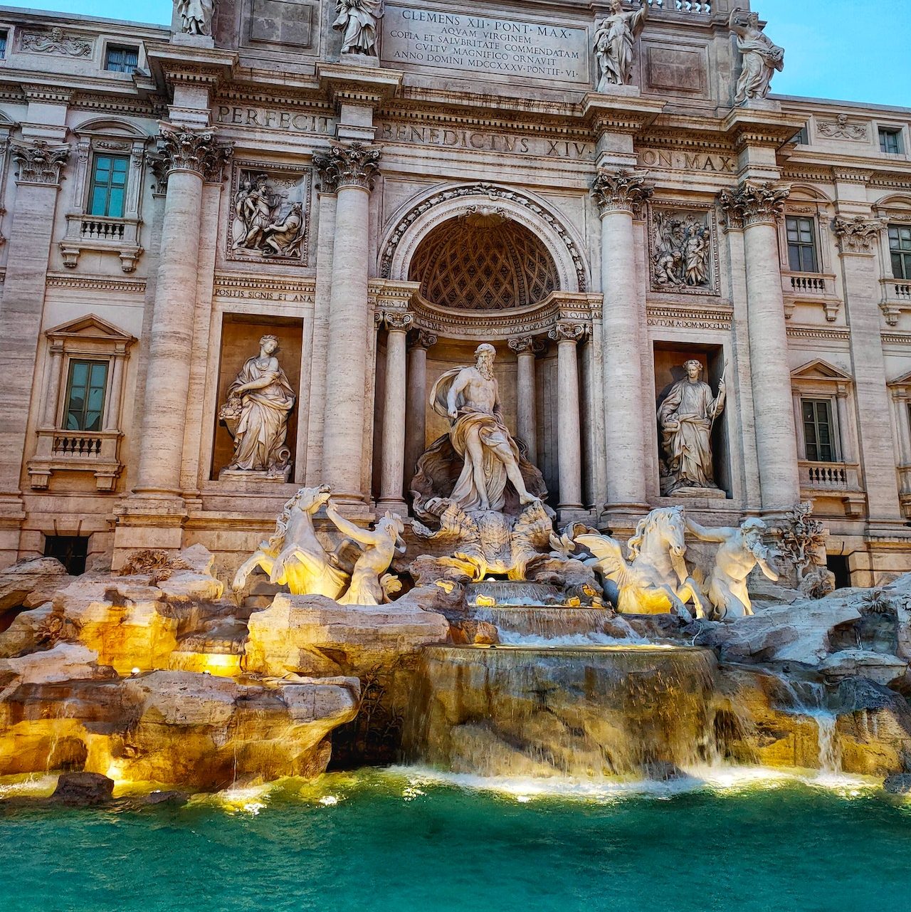 Trevi Brunnen Rom Sehenswürdigkeiten