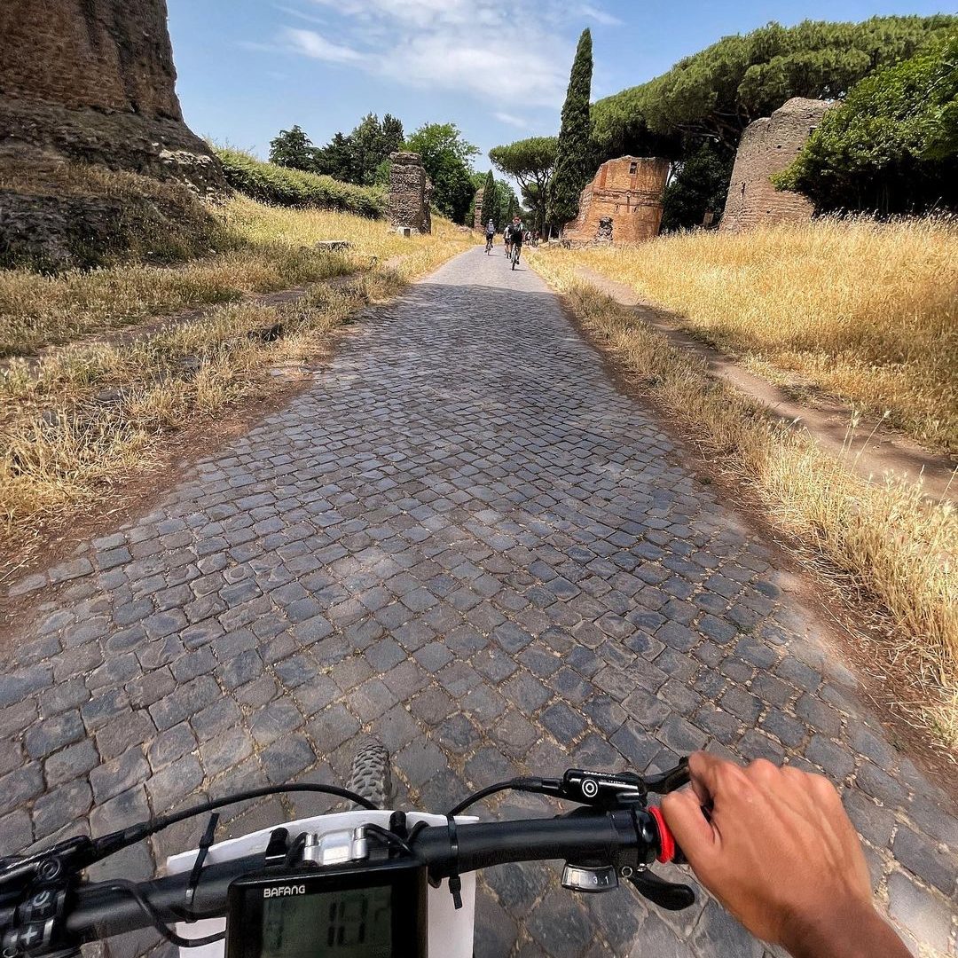 Sehenswürdigkeiten Via Appia Rom mit dem Fahrrad