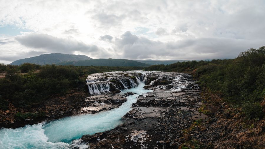 Brúarfoss schönster Wasserfall in Island