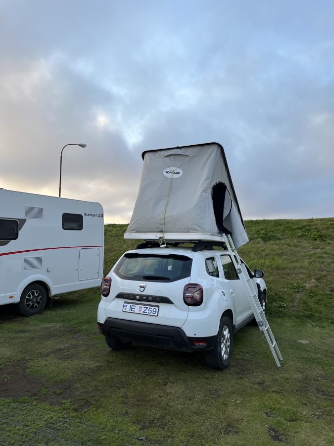 Beste Campingplätze in Island Campingplatz bei Keflavik Flughafen