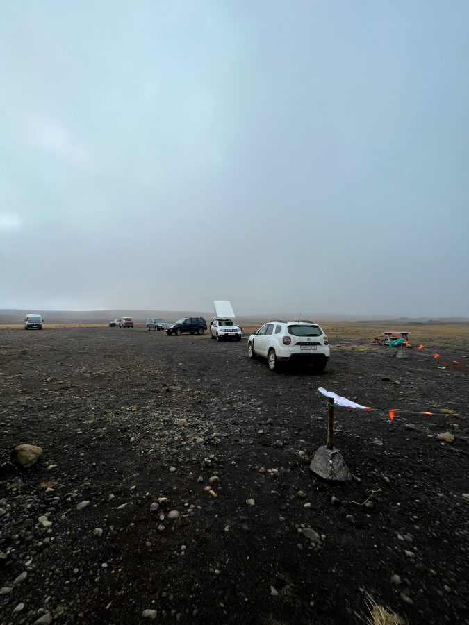 Camping Hveravellir in Island