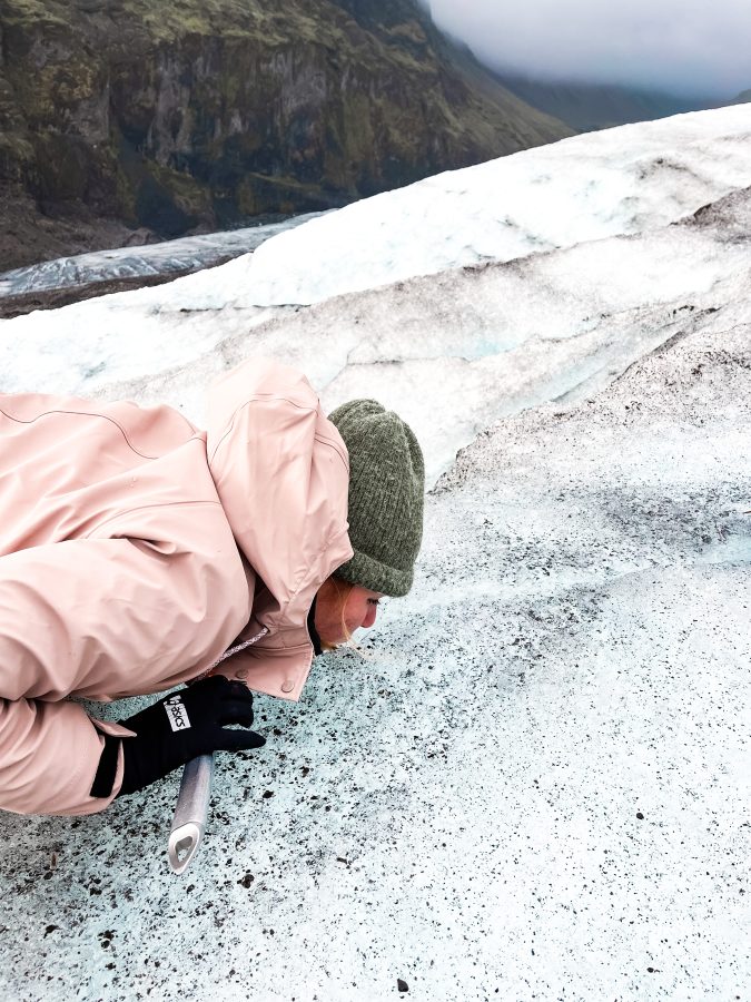 Trinkwasser aus dem Gletscher