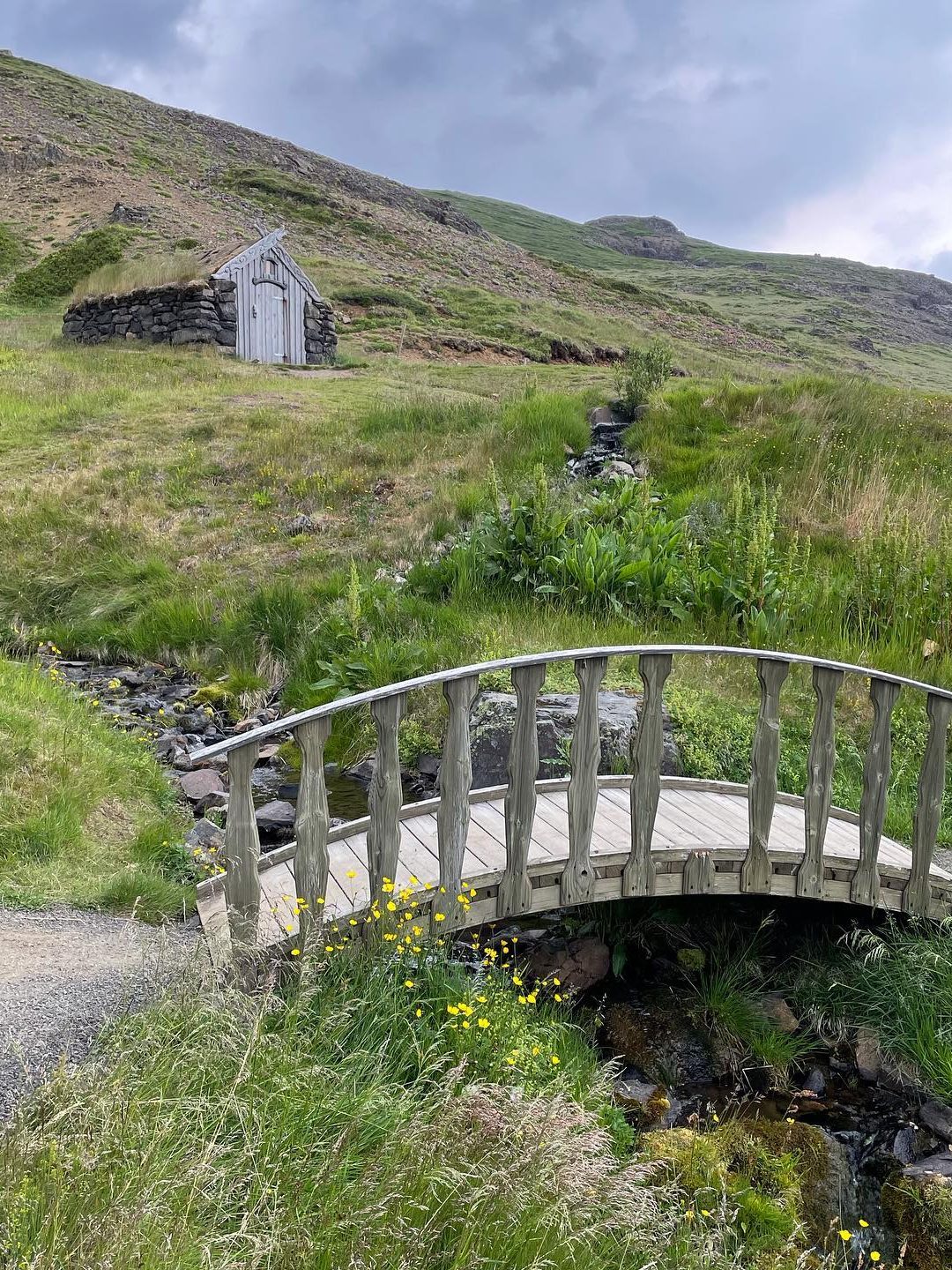 Gudrunarlaug heiße Quellen in Island