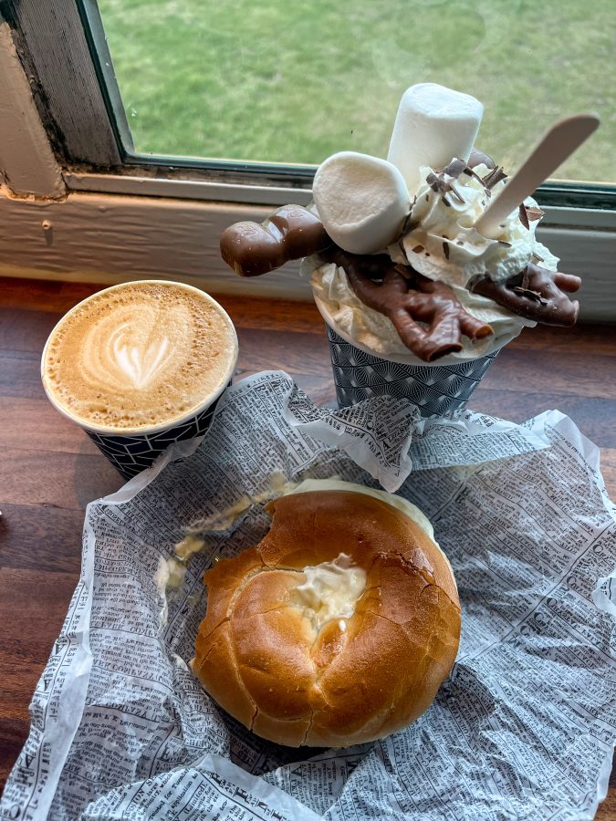 Kaffee Schulbus Island