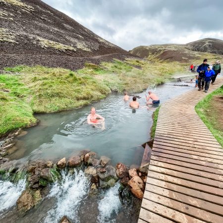 Reykjadalur Heißquellen | Baden in einem warmen Fluss