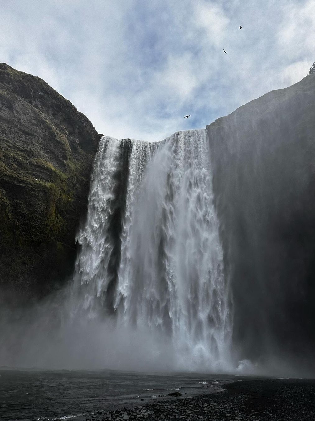 Wasserfall Skógafoss