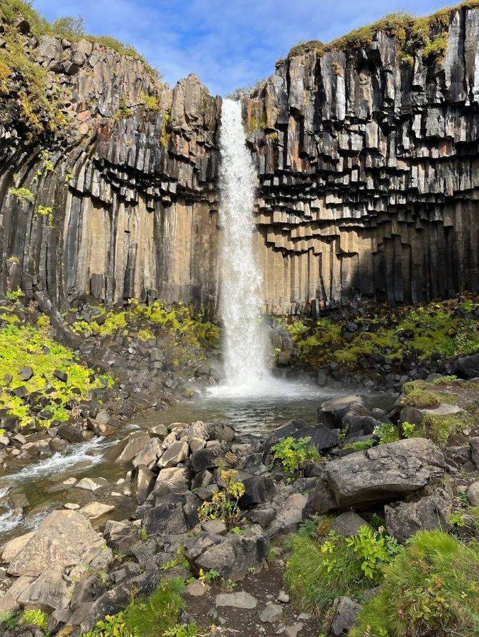Svartifoss schönster Wasserfall in Island