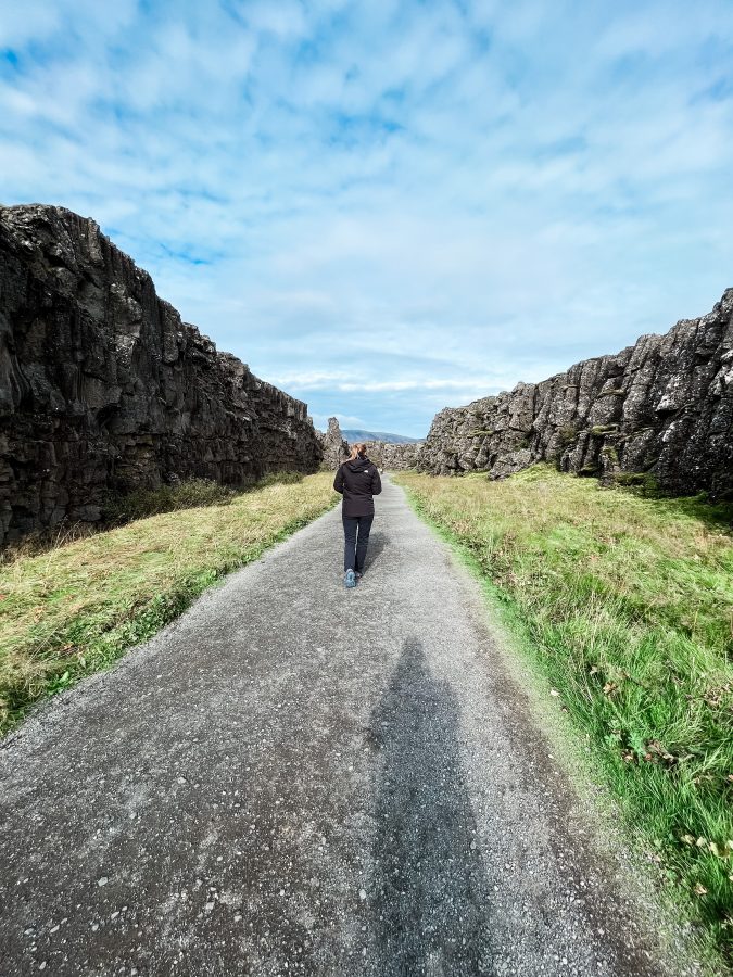 Wasserfall in Island