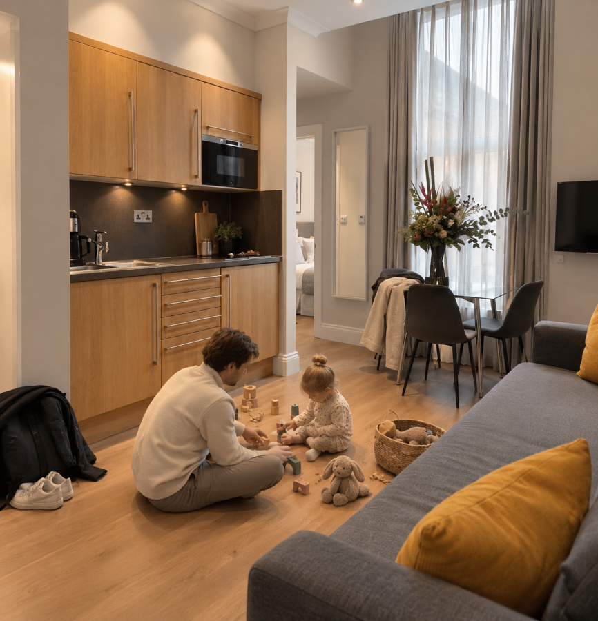 Apartment im Herzen von London: ideales Hotel in London mit Kindern